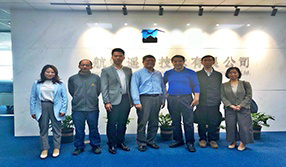 南京師范大學(xué)閭國(guó)年教授，親臨飛燕航空遙感進(jìn)行技術(shù)交流